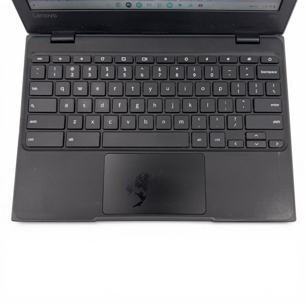 Lenovo Chromebook 100e 1st Gen WIFI 4GB RAM 16GB HD Black [81ER000GUS] - Picture 5 of 15